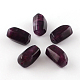 Perles en acryliques d'imitation pierre gemme de colonne OACR-R028B-07-1
