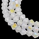 Imitation Jade Electroplate Glass Beads Strands GLAA-F029-J4mm-D06-3