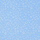 花柄プリントa4ポリエステル生地シート  自己粘着性の布地  衣類用アクセサリー  ライトスカイブルー  30x21.5x0.03cm DIY-WH0158-63A-11-2