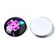 Cabochons di vetro&nbsp;GGLA-WHC0001-05-5