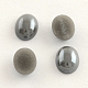Cabochon in vetro opaco con perle perlato PORC-S804-4x6-41-1