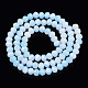 Fili di perle di vetro imitazione giada bicolore GLAA-T033-01B-06-2