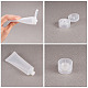 Bottiglie ricaricabili in plastica PE con tappo flip top X1-MRMJ-WH0037-02B-4