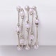 Bracelets de perles de verre de mode BJEW-JB04989-03-3