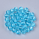 Perles en plastique transparentes KY-T005-6mm-639-1
