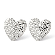 Серьги-гвоздики из нержавеющей стали 304 EJEW-Z026-02P
