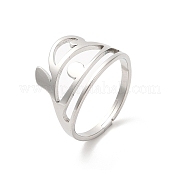 304 anelli in acciaio inox RJEW-L107-003P