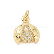 Латунные микро проложить кубического циркония подвески KK-C012-44G