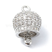 Подвески из кубического циркония с покрытием из латуни KK-M282-39P