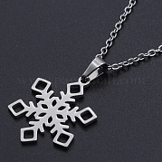Не тускнеющие подвески из нержавеющей стали 201 NJEW-S105-JN724-45-1