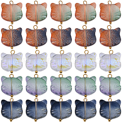 100pcs Glasanhänger&nbsp;GLAA-BM0001-04