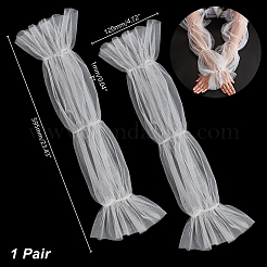 Manches longues amovibles en maille de polyester&nbsp;AJEW-WH0270-354A