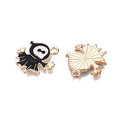 Ciondoli in smalto in lega a tema halloween&nbsp;PALLOY-N176-36-RS