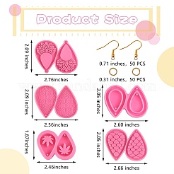 DIY baumeln Ohrring machen Kits&nbsp;DIY-SZ0006-64