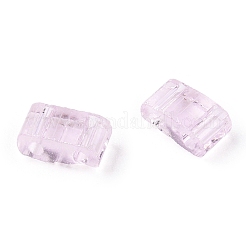 2 trous perles de rocaille de verre&nbsp;SEED-T003-01B-11
