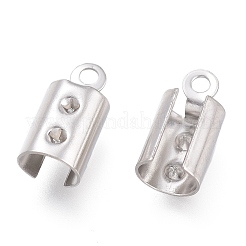 Anlaufgeschützte 304 Edelstahl-Klapp-Crimp-Enden&nbsp;LS-STAS-L262-04A-P
