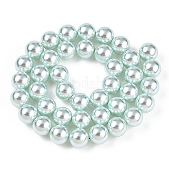 Abalorios de perla de vidrio&nbsp;HY-G002-01E-12