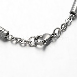 Anlaufgeschützte Ankerkettenarmbänder aus Edelstahl 304&nbsp;BJEW-M125-02P