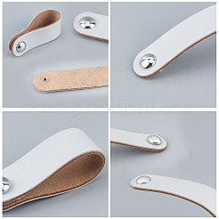 Poignées de porte en cuir pu&nbsp;FIND-WH0052-52B