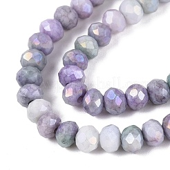 Fili di perline di vetro tinte effetto ombré&nbsp;GLAA-C023-02-C25