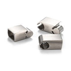 Cierres magnéticos de acero inoxidable quirúrgico 316 resistentes al deslustre con extremos pegados&nbsp;STAS-F269-03MP