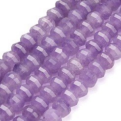 Chapelets de perles de jade blanche naturelle&nbsp;GG-CBA9106-03F