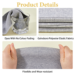 Elastische Polyesterstoffe&nbsp;DIY-WH0622-517A