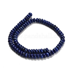 Natürlicher Lapislazuli Perlenstränge&nbsp;G-H329-B02-5x8mm