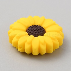 Perline in silicone margherita&nbsp;LS-SIL-WH0001-60B-02