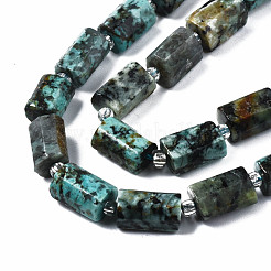 Natürliche afrikanische türkis (jasper) perlen stränge&nbsp;G-S376-012