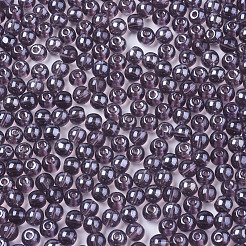 Perle di vetro trasparente&nbsp;SEED-S040-08A-06