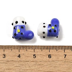 Brins de perles bosselées en verre soufflé faites à la main&nbsp;LAMP-U001-01F-1