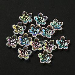 Tappi di perline acriliche iridescenti&nbsp;OACR-C021-06
