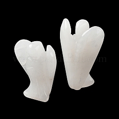 Figurines d'anges sculptées en jade blanc naturel&nbsp;GG-CBA9C2C-A36