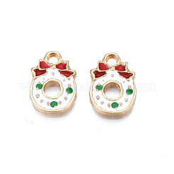 Crémaillère placage pendentifs en émail d'alliage&nbsp;ENAM-N055-139