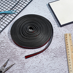 1 Rolle selbstklebende flexible Formteile aus TPE&nbsp;DIY-BC0017-38B
