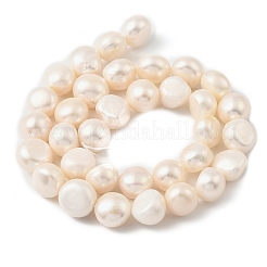 Brins de perles de culture d'eau douce naturelles&nbsp;PEAR-P064-19L-02B