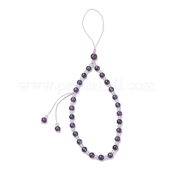 Handyriemen aus natürlichem Amethyst&nbsp;HJEW-JM03418-02
