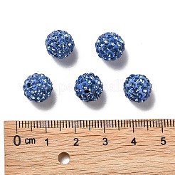 Perles de boule pavé disco &nbsp;X-RB-A130-10mm-20