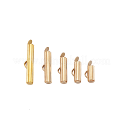 Messing auf Spange Rohren Ende&nbsp;KK-TA0007-29G