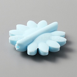 Perles de silicone écologiques de qualité alimentaire&nbsp;SIL-WH0012-012J