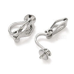 Ohrclips aus Messing zum Aufstecken&nbsp;KK-A281-28P