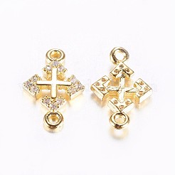 Legami cubic zirconia in ottone placcato a lunga durata&nbsp;X-ZIRC-F069-29G