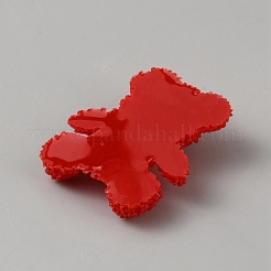 Parches de tela con rhinestone de resina para planchar o coser&nbsp;PATC-WH0021-060D
