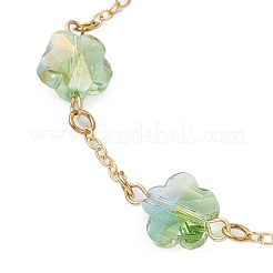 Catene in ottone perline bracciali per donna&nbsp;BJEW-JB11470-05