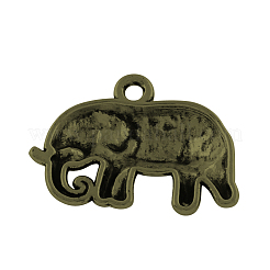 Pendente in lega stile tibetano&nbsp;TIBE-Q050-148AB-LF