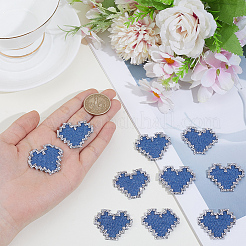 12 Stück Hotfix-Glas-Strass&nbsp;DIY-CY0003-30B