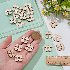 120 Stück MDF-Knöpfe&nbsp;BUTT-BC0001-18