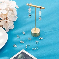 Ohrclips aus Messing zum Aufstecken&nbsp;KK-PH0026-19S