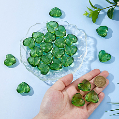 30 Stück transparente Acrylperlen&nbsp;MACR-DC0001-18